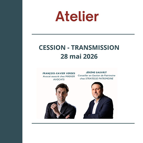 Atelier Cession-Transmission d'entreprise CPME