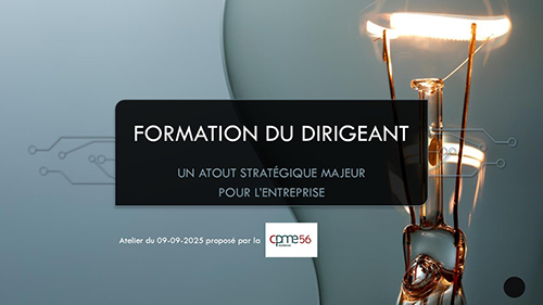 Formation des dirigeants d'entreprise CPME 56